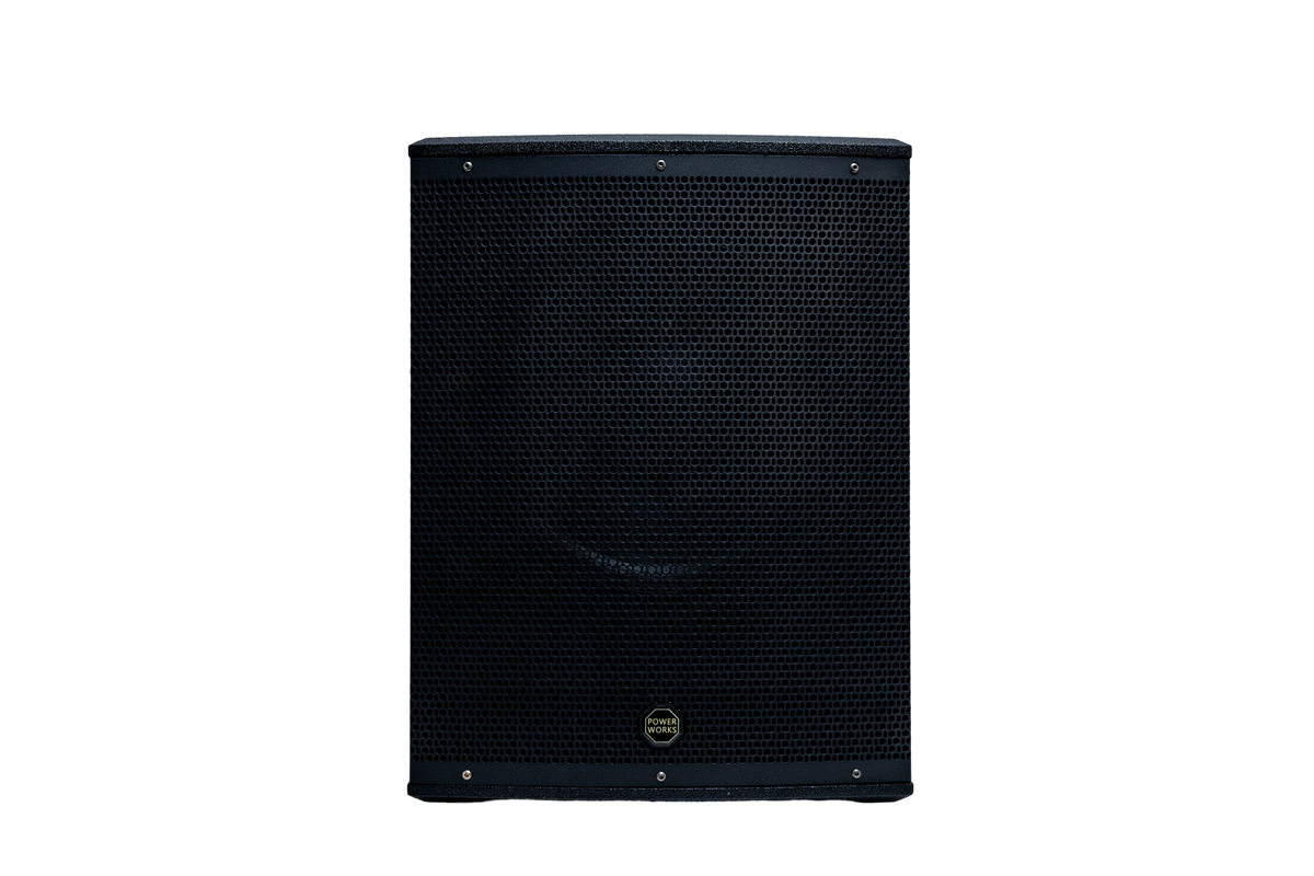 PowerWorks MERCURY P15.2 MKI (No Stands) - Portable PA System Subwoofer Front