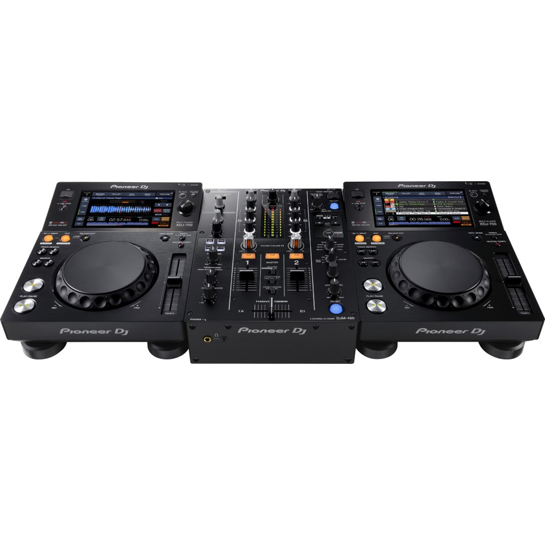 Pioneer DJ XDJ-700 Compact DJ Multi Player Set up