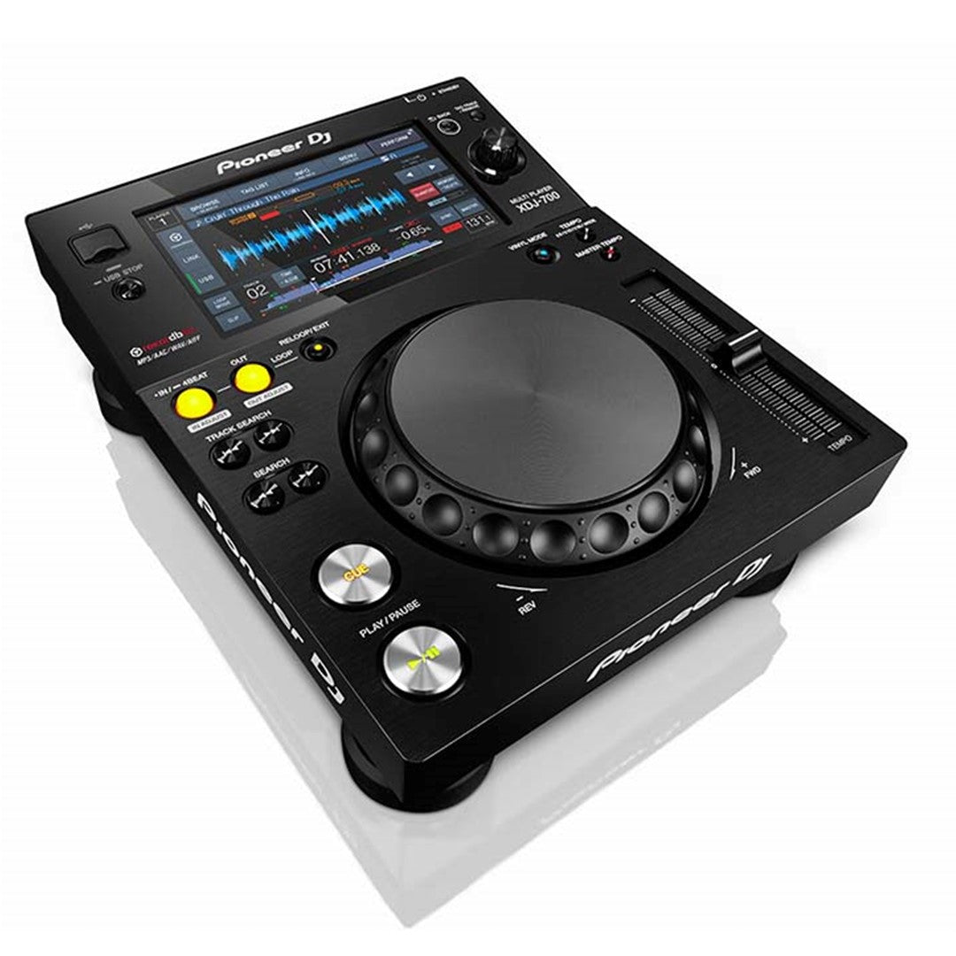 Pioneer DJ XDJ-700 Compact DJ Multi Player Top Front Left View