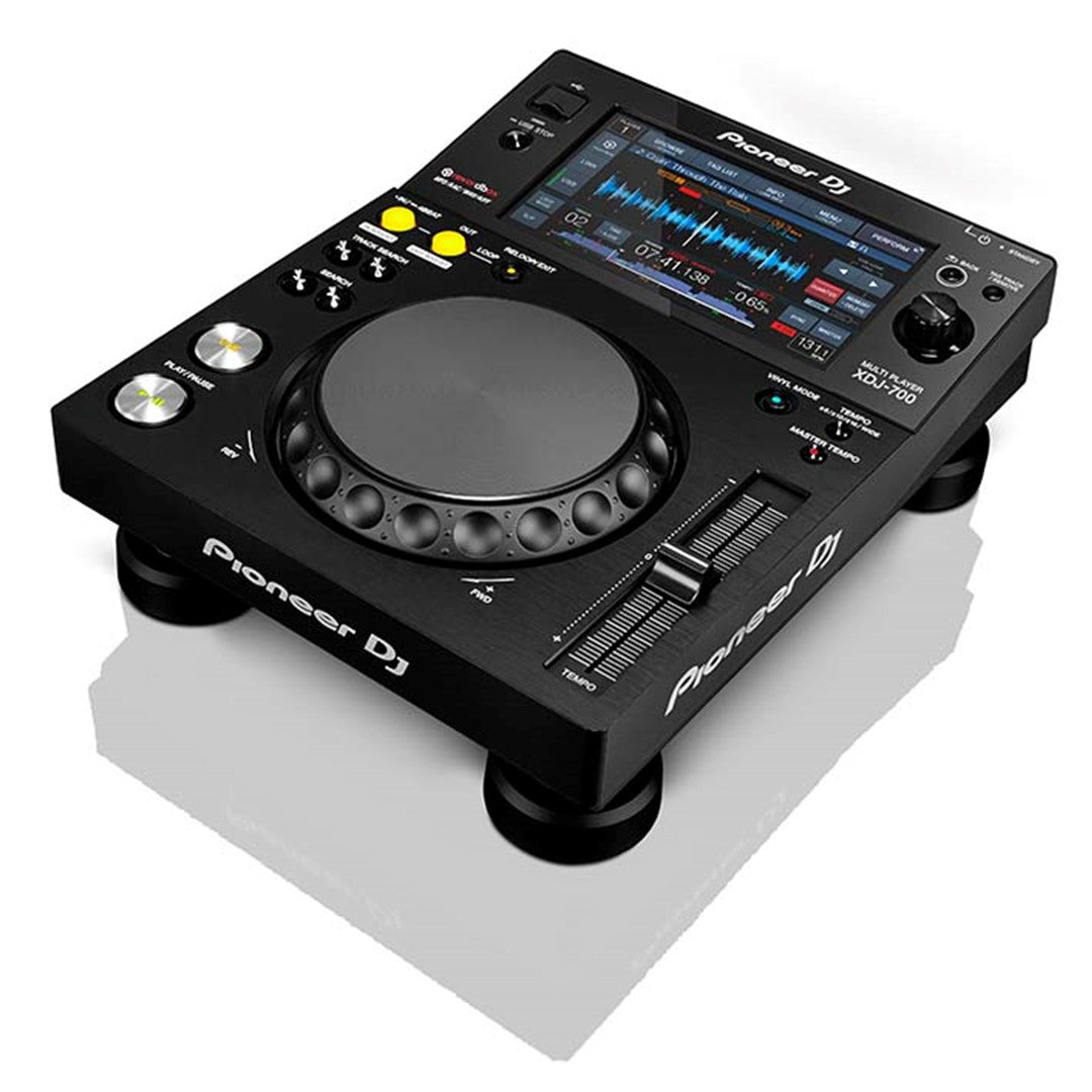 Pioneer DJ XDJ-700 Compact DJ Multi Player Top Front Right View